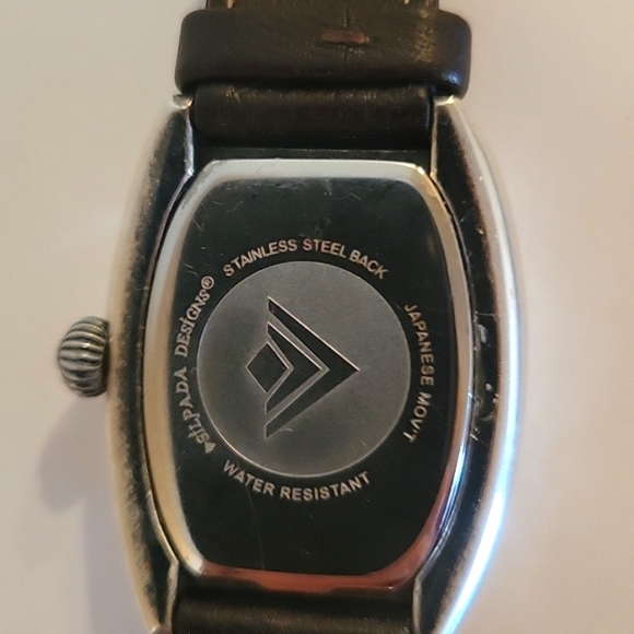 Silpada It's a Wrap Watch AS IS! Brown Leather wrist band! - Picture 9 of 12